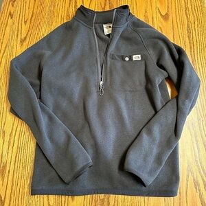 North Face Men’s Quarter Zip, Medium